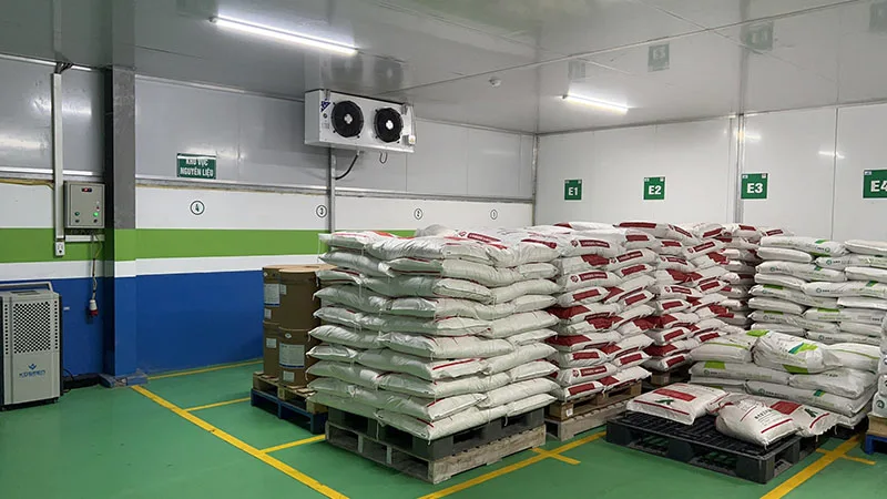 Kho nguyên liệu bảo ôn tiêu chuẩn