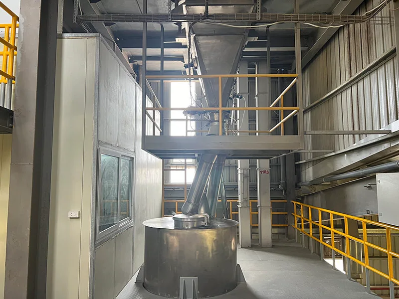 Cối trộn Buhler - Giai đoạn 1